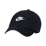 Abbigliamento Nike Nike Club Cappellino-Nero,Bianco