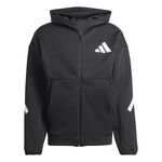 Abbigliamento adidas adidas Giacca Da Allenamento Uomini-Nero,Bianco