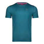 Abbigliamento BIDI BADU BIDI BADU Falou Tech Maglietta Uomini-Color Petrolio,Grigio