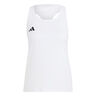 Adizero Essentials Canottiera Donna - bianco, 