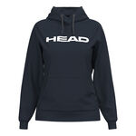 Abbigliamento HEAD HEAD Club Original Felpa Con Cappuccio Donna-Blu Scuro