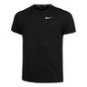 Dri-Fit Miler UV Camicia Da Corsa Uomini-Nero,Grigio