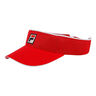 Vuckonic Mesh Visiera Unisex - rosso, bianco