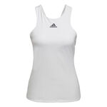 Abbigliamento adidas adidas Y Canottiera Donna-Alluminio Bianco