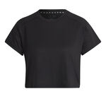 Abbigliamento adidas AEROREADY Train Essentials 3 Bar Logo Crop T-Shirt
