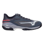 Scarpe da tennis Mizuno Mizuno Wave Exceed Court Scarpa Per Terra Rossa Uomini-Grigio,Bianco