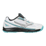 Scarpe da tennis Mizuno Mizuno Break Shot 4  Scarpa per tappeto Donna - bianco, turchese