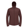 X-Alp Waterproof Giacca Da Corsa Uomini-Marrone