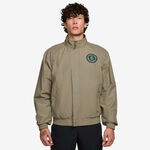 Abbigliamento Nike Nike Court Heritage Giacca da allenamento Uomini - oliva, verde scuro