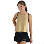 Abbigliamento Endless Endless Court Canottiera Donna-Oro