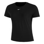 Abbigliamento Nike Nike One Classic Dri-FIT Maglietta Donna-Nero