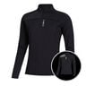 Warm Light Manica Lunga Donna-Nero