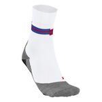 Abbigliamento Falke Falke RU5 Race Calze Da Corsa Uomini-Bianco