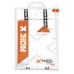 Overgrip Pacific Pacific X Tack Pro Perfo Confezione Da 12-Bianco