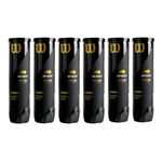 Palline Da Tennis Wilson 6x US Open 4er Dose