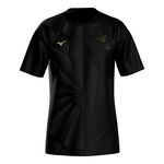Mizuno Mizuno Active DryAeroFlow Graphic  Camicia da corsa Uomini - nero, oro