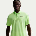 Abbigliamento da tennis Nike Nike Dri-Fit Victory Court Solid Polo Uomini-lime