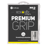 Overgrip Tennis-Point Tennis-Point Premium Grip weiß 12er