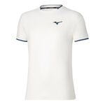 Abbigliamento da tennis Mizuno Mizuno Maglietta Uomini-bianco