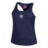 Crew Canottiera Donna-Blu Scuro
