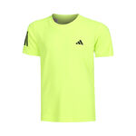 Abbigliamento adidas adidas Club 3 Stripes Maglietta Ragazzi - giallo neon, 