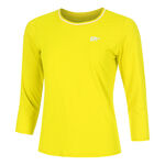 Abbigliamento Racket Roots Racket Roots Teamline Manica Lunga Donna-Giallo