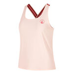 Abbigliamento da tennis Quiet Please Quiet Please Endlessly Serve & Volley 2.0 Canottiera Donna-Rosa,Multicolore
