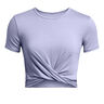 Motion Crossover Crop Maglietta Donna-Viola