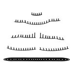 Accessori per racchette Babolat Babolat BG PD/Tour/Lite/JR Set Di Occhielli-Nero