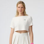 Abbigliamento 334 DSSLR Top Layer Maglietta Donna-Crema