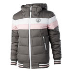 Abbigliamento Quiet Please Quiet Please All Court Piumino Donna - grigio, bianco