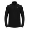 Essential Ceramiwarm 1/2 Zip Camicia Da Corsa Uomini - Nero
