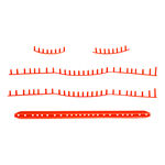 Accessori per racchette HEAD HEAD Prestige Radical Team 2023 Set Di Occhielli-Arancione