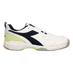 Scarpe da tennis Diadora Diadora S.Challenge 5 SL Scarpa Per Tappeto Uomini-Bianco,Blu