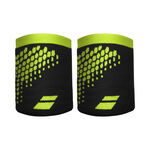 Abbigliamento da tennis Babolat Babolat Logo Jumbo Polsino anti sudore Unisex-giallo, grigio