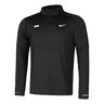 Dri-FIT Element Flash Half-Zip Camicia da corsa Uomini - nero, argento