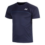 Yonex Yonex CREW NECK Maglietta Uomini-blu scuro