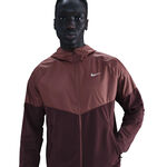 Abbigliamento Nike Nike Miler Giacca da corsa Uomini - rosso scuro, bronzo