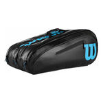 Borse da tennis Wilson Wilson Elite 15 Pack SMU Black/ Blue