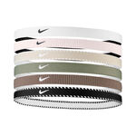 Abbigliamento Nike Nike Nike Flex Classic Fascia Per Capelli Confezione Da 6-Bianco,Blu Scuro