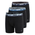 Abbigliamento Nike Nike Essential Cotton Stretch Boxer Brief Boxer - Confezione da 3 Uomini-nero, blu