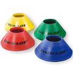Equipaggiamento allenatore Dunlop Dunlop Set Casette Di Marcatura Confezione Da 20-Giallo,Blu