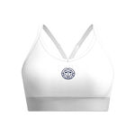 Abbigliamento BIDI BADU BIDI BADU Crew Low Support Strappy Reggiseni Sportivi Donna-Bianco
