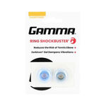Accessori per racchette Gamma Gamma Ring Shockbuster Antivibrazioni-Blu,Nero