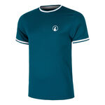 Abbigliamento Quiet Please Quiet Please Create Break Ringer Maglietta Uomini-Color Petrolio,Bianco