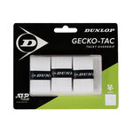 Overgrip Dunlop Dunlop  Gecko-Tac Confezione da 3 - bianco