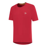 Abbigliamento Dunlop Dunlop Club Crew Maglietta Uomini-Rosso
