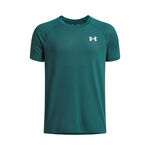 Abbigliamento Under Armour Under Armour Tech 2.0 Maglietta Ragazzi-verde, bianco