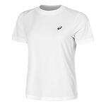 Abbigliamento da tennis ASICS ASICS Core Maglietta Donna-bianco