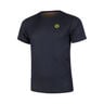 Crew Inside Out V-Neck Maglietta Ragazzi-Blu Scuro,Lime